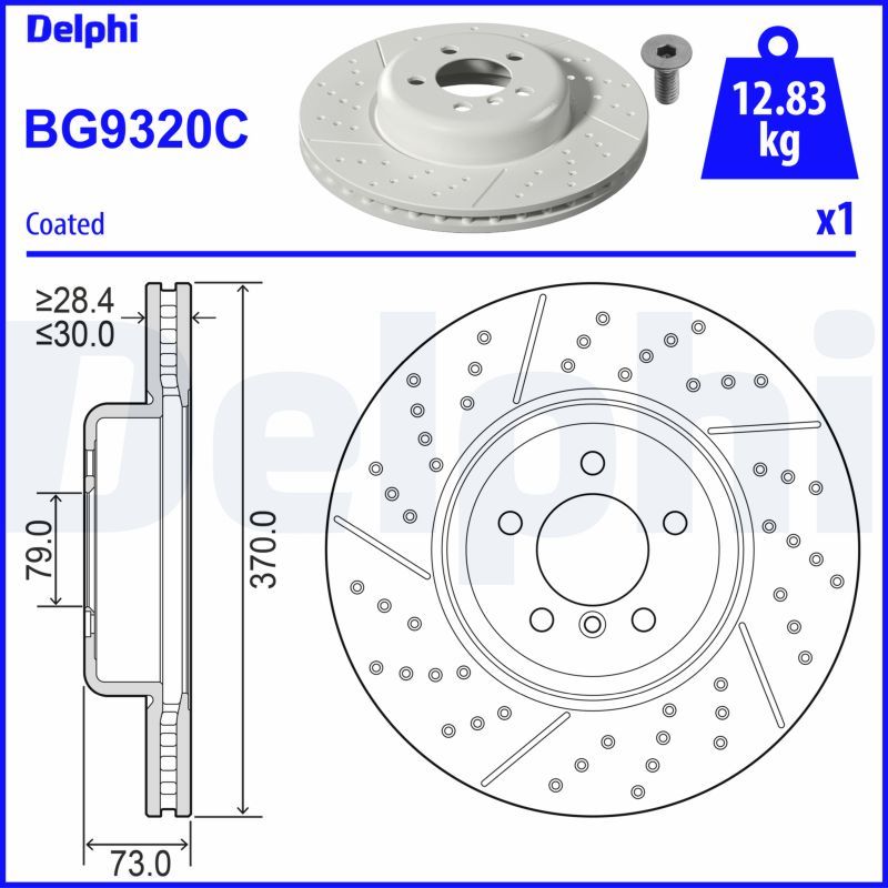 34106797603DE1 BG9320C 刹车盘