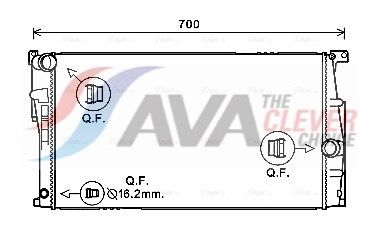 17118672102AQ BW2453 水箱散热器