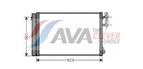 64539229022AQ BWA5295D 空调冷凝器