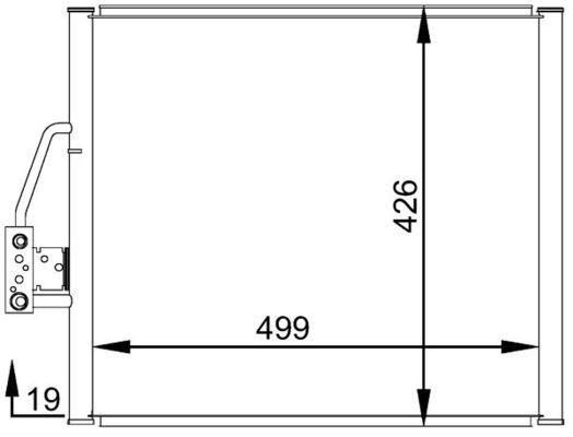 64538378438MO AC 277 000S 空调冷凝器