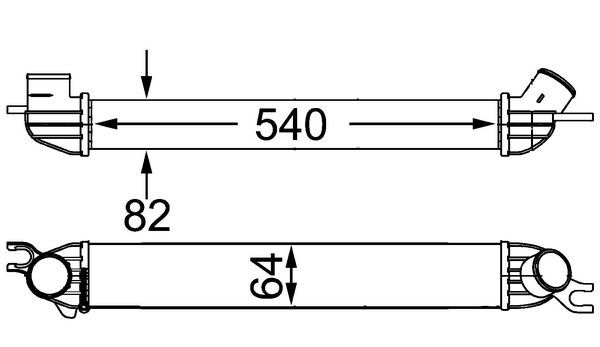 17512751277MO2 CI 188 000S 增压中冷器